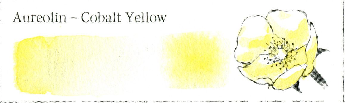Aureolin – Cobalt Yellow