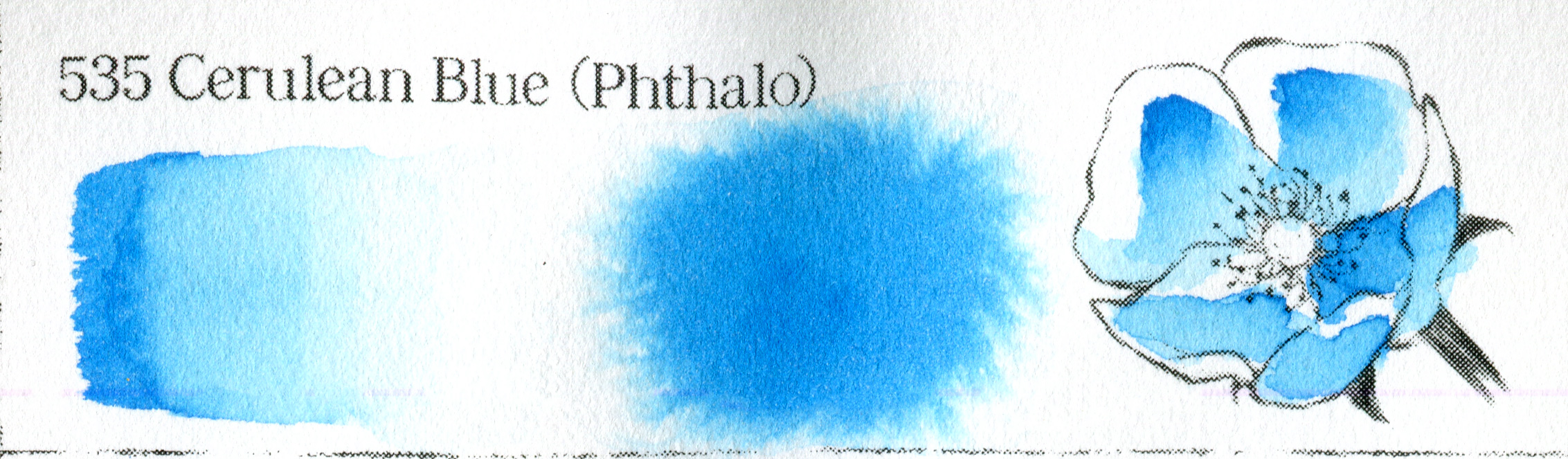 535 Cerulean Blue (Phthalo)