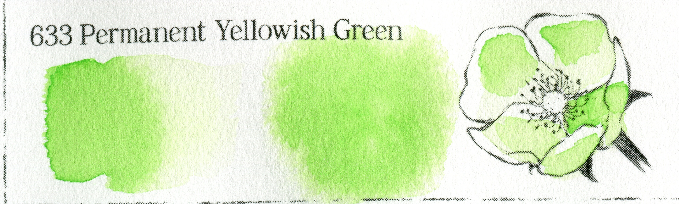 633 Permanent Yellowish Green